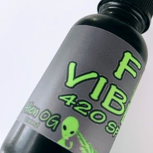 F-Vibes420 Aphrodisiac black 1 oz dropper bottle🔥